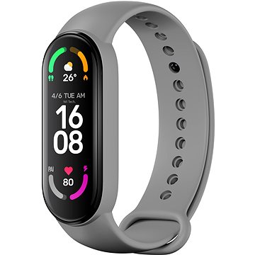 Obrázok RhinoTech pre Xiaomi Mi Band 6 oceľovo sivý (RTACC058)