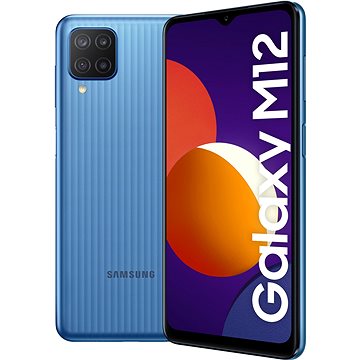 Obrázok Samsung Galaxy M12 64 GB modrý (SM-M127FLBVEUE)