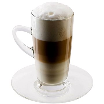 Obrázok SCANPART CAFFE LATTE GLASS S PODSALKOU 350ML