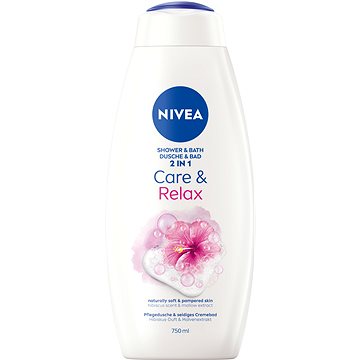 Obrázok NIVEA Sprch.gél a pena do kúpeľa Care&Relax 750ml 750 ml