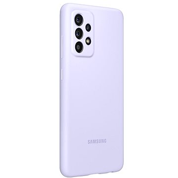 Obrázok Samsung Silikonový zadní kryt A52 Violet EF-PA525TVEGWW