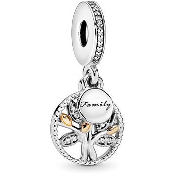 Obrázok PANDORA Moments People 791728CZ (Ag 925/1000 + Au 585/1000, 3,40 g) (5700302379419)