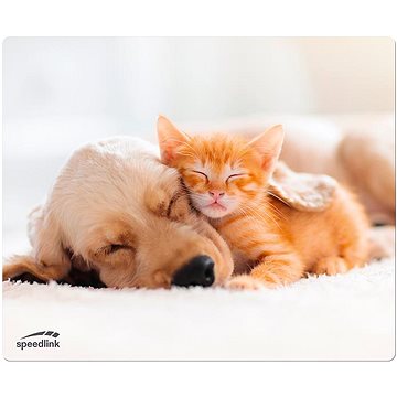 Obrázok Speedlink SILK Mousepad, Dog & Cat (SL-620000-DOG)