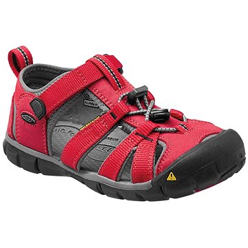 Obrázok Keen 1014470 Detské sandále SEACAMP II C, racing red/gargoyle-červená červená 32/33