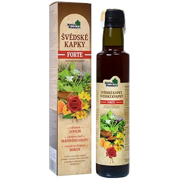 Naturprodukt Švédské kapky Forte (8595026108707)