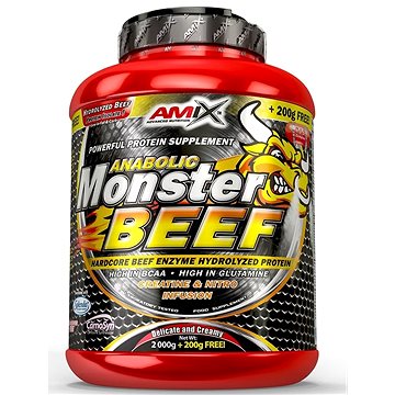 Obrázok AMIX Anabolic Monster BEEF 90 Protein 2200 g - chocolate