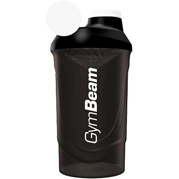 Obrázok Šejker čierny 600 ml - GymBeam-600 ml