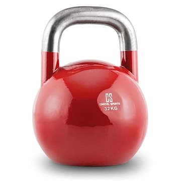 Obrázok Capital Sports Compket 32, 32kg, červená, činka kettlebell, guľové závažie