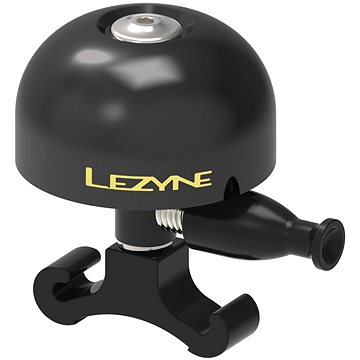 Obrázok Zvonek Lezyne CLASSIC BRASS MEDIUM ALL BLACK BELL - celočerný