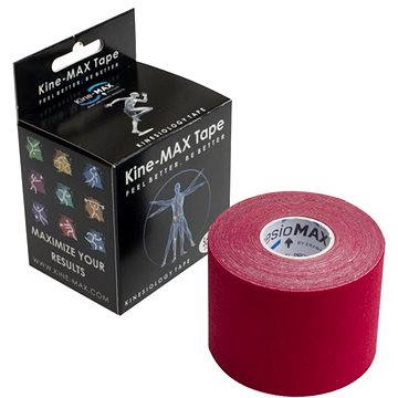 Obrázok Kine-MAX Classic Kinesiology Tape červená tejpovacia páska 5cm x 5m, 1x1 ks