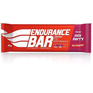 Obrázok tyčinka Nutrend ENDURANCE BAR mix berry 45g