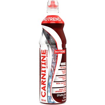 Obrázok Nutrend Carnitine Activity Drink with Caffeine 750 ml, cola, jemne sýtený (8594073170071)