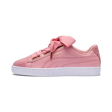 Obrázok Puma Basket Heart Woven Rose Wn s Bridal Rose-Puma White EUR 38