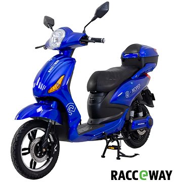 Obrázok Racceway E-Moped 12AH modrý-lesklý