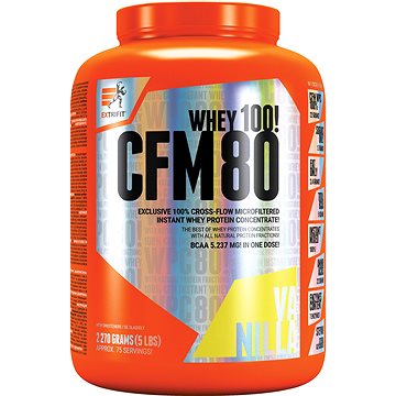 Obrázok Extrifit CFM Instant Whey 80 2270 g vanilla