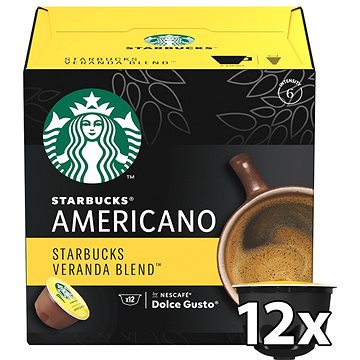 Obrázok STARBUCKS NESCAFE DOLCE GUSTO VERANDA BLEND BLONDE ROAST, 12 KAPSUL