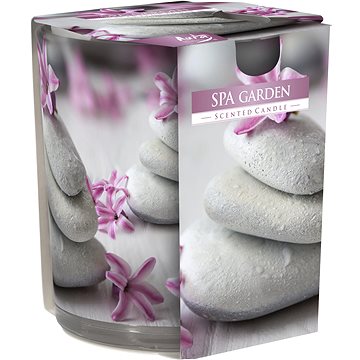 Obrázok Vonná sviečka v skle Spa garden 100g, 7,8 cm