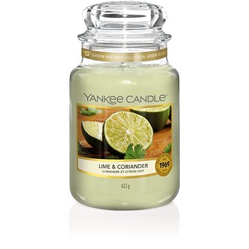 Obrázok Yankee Candle Lime & Coriander vonná sviečka 623 g