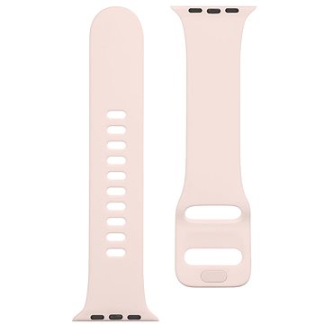 Obrázok Tactical Silikónový remienok s prackou pre Apple Watch 42/44 mm Pink (8596311138966)