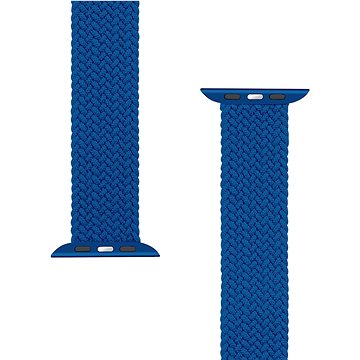 Obrázok Tactical Pletený remienok pre Apple Watch 42/44 mm veľ. XL Blue (8596311138638)