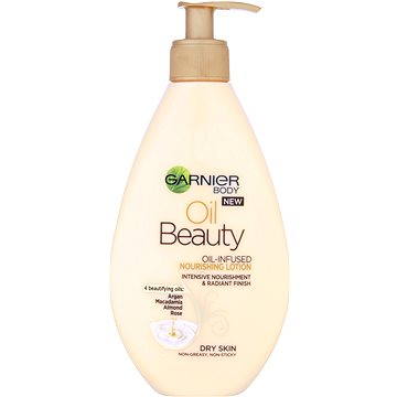 Obrázok Garnier Body Oil Beauty 250 ml vyživujúce telové mlieko pre ženy