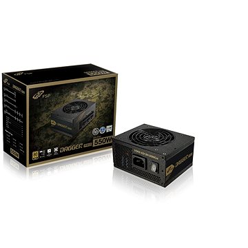 Obrázok FSP/Fortron SFX+ATX DAGGER PRO 550W, 80PLUS GOLD, modular PPA5505001