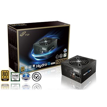 Obrázok FSP/Fortron HYDRO G 1000 PRO, 80PLUS GOLD, 1000W, modular PPA10A2400