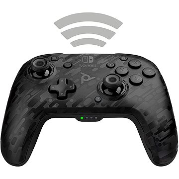 Obrázok PDP Faceoff Wireless Controller – čierny – Nintendo Switch (708056067526)