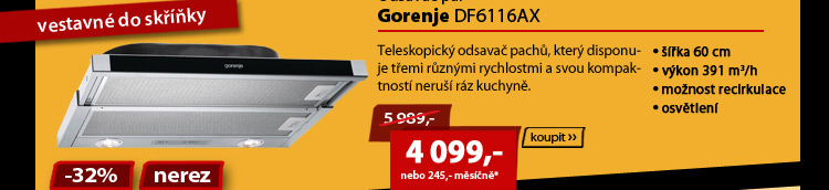 GORENJE DF6116AX 