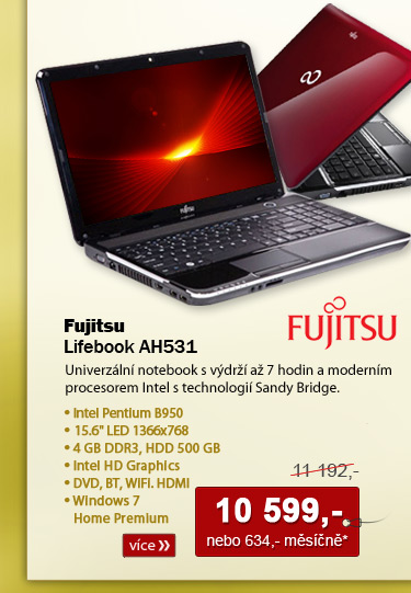 Fujitsu Lifebook AH531 