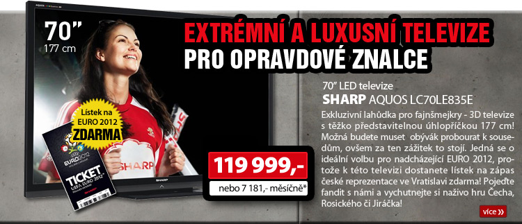 SHARP AQUOS LC70LE835E 