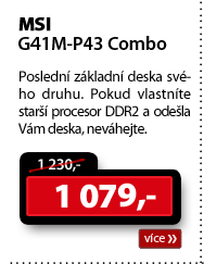 MSI G41M-P43 Combo 