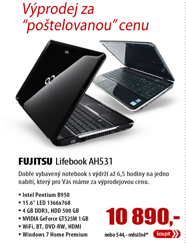 Fujitsu Lifebook AH531 