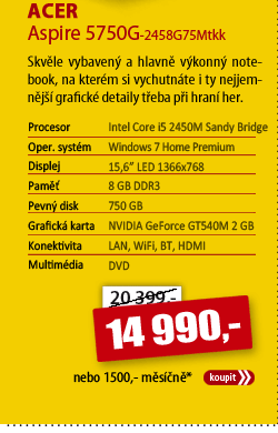 Acer Aspire 5750G