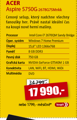 Acer Aspire 5750G