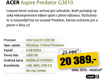 Acer Aspire Predator G3610 