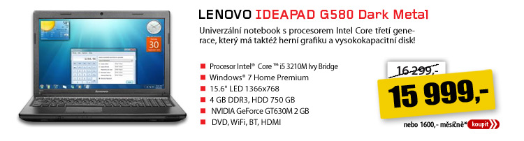 Lenovo IdeaPad G580 