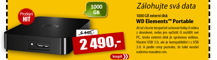Western Digital 2.5" Elements Portable 