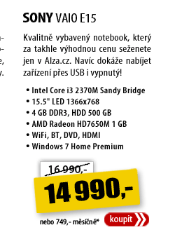 Sony VAIO E15 