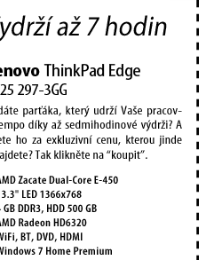 Lenovo ThinkPad Edge E325