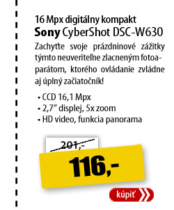 Sony CyberShot DSC-W630B 