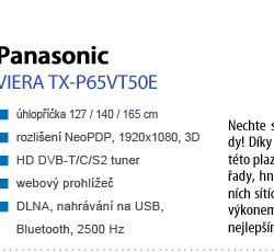 Panasonic VIERA TX-P50VT50E 