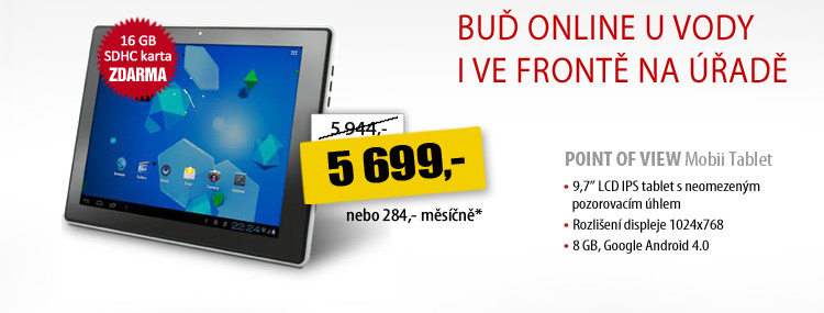POINT OF VIEW Mobii Tablet 