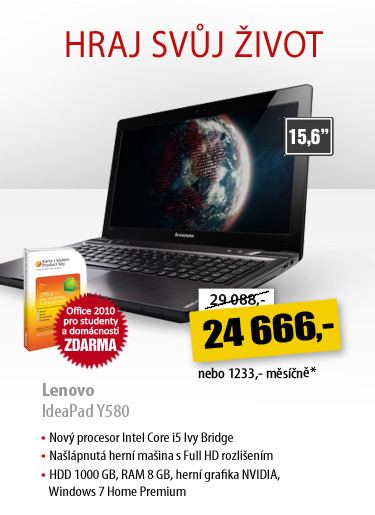 Lenovo IdeaPad Y580 