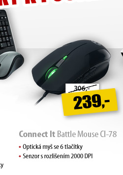CONNECT IT Battle Mouse CI-78 