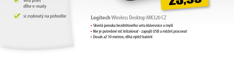 Logitech Wireless Desktop MK320 