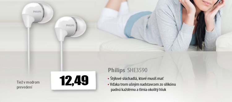 Philips SHE3590WT 