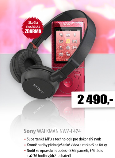 Sony WALKMAN NWZ-E474 