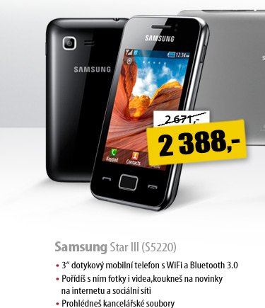 Samsung Star III (S5220)