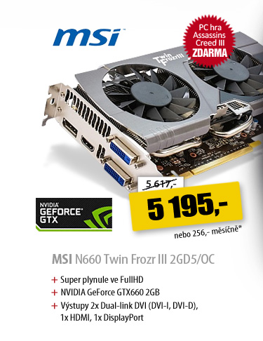 MSI N660 Twin Frozr III 
